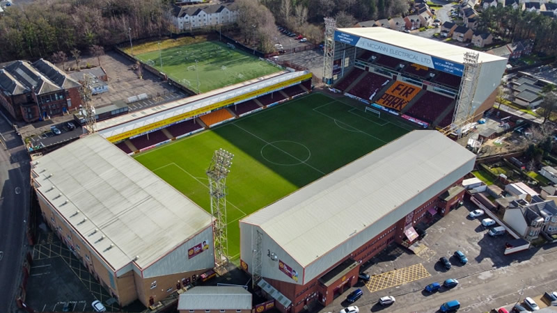 Fir Park, Motherwell, Scotland, United Kingdom Seating Plan