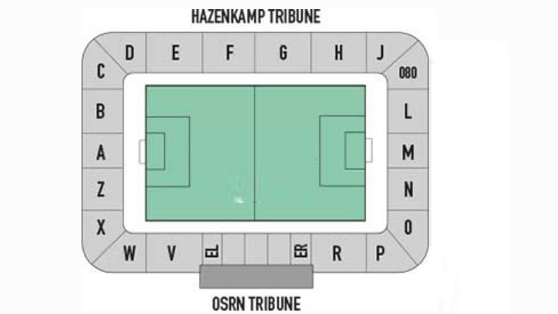 Goffertstadion, Nijmegen, Netherlands , Nijmegen, Netherlands , Netherlands Seating Plan