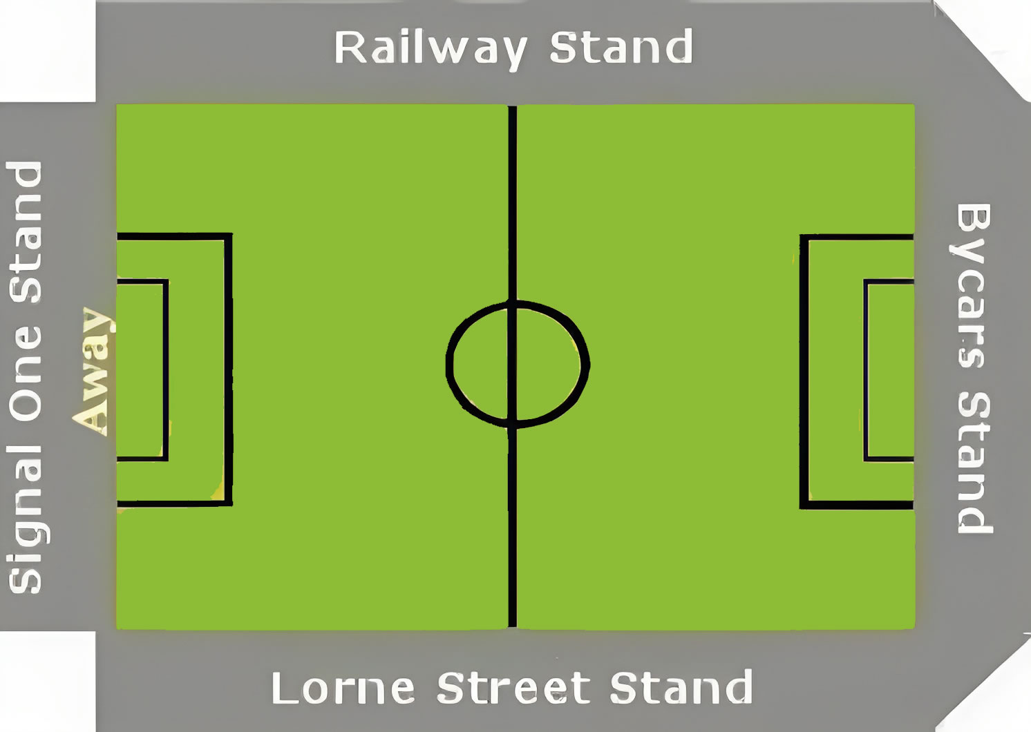 Vale Park, Stoke-on-Trent , England, United Kingdom Seating Plan