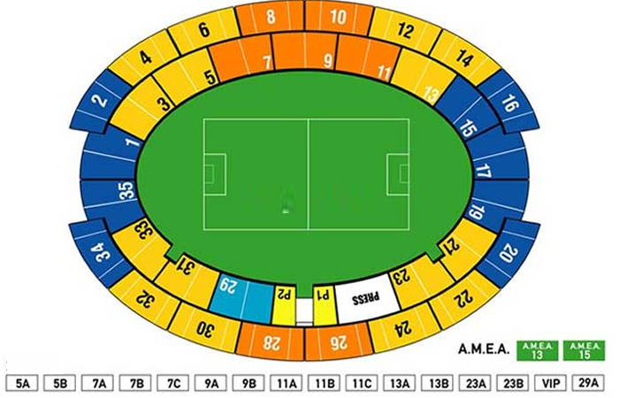Athens Olympic Stadium, Athens, Greece Seating Plan