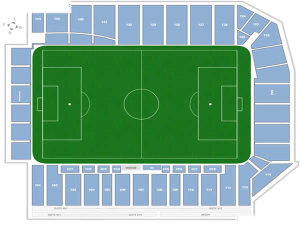Children s Mercy Park, Kansas, United States Seating Plan
